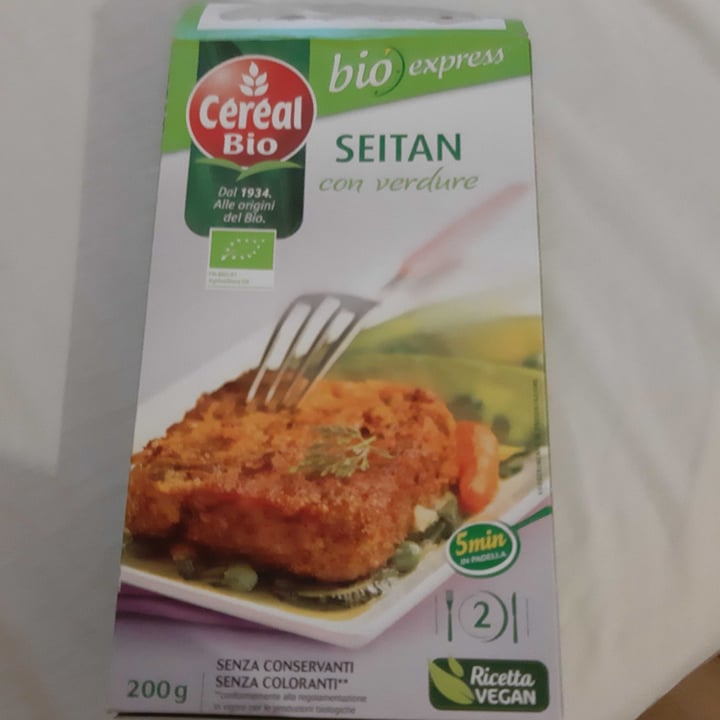 photo of Céréal Bio Seitan con verdure shared by @gemmaveg on  30 Sep 2025 - review