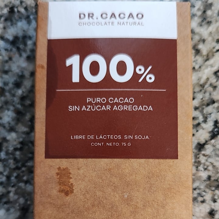 photo of Dr. Cacao Chocolate 100% Cacao Sin Azucar shared by @agustinnavarra on  26 Apr 2024 - review