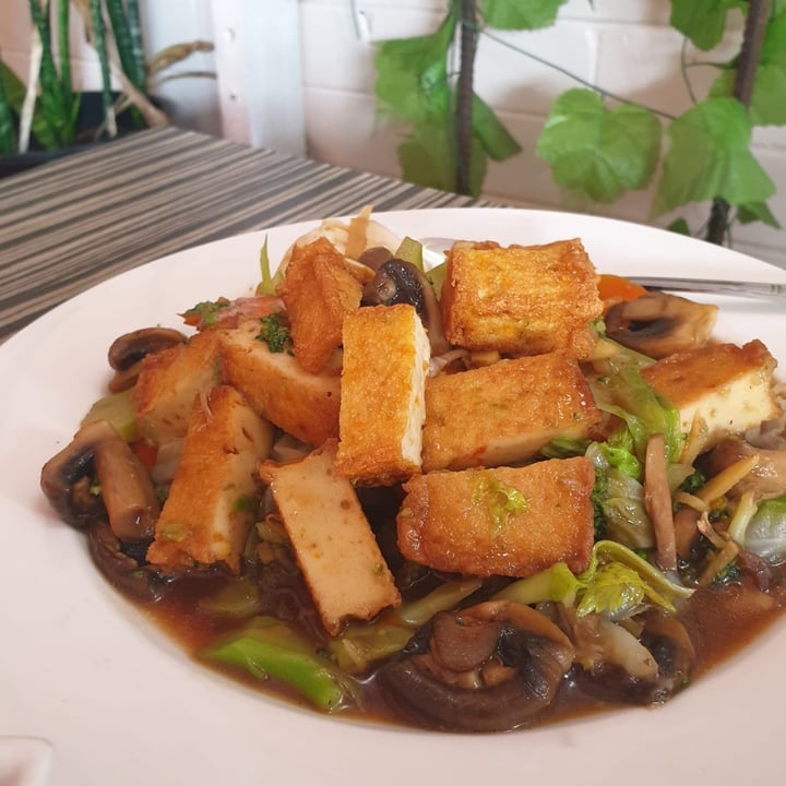 photo of JR Vegan Ginger And Veggies Stir Fry shared by @angelajelita on  27 May 2024 - review