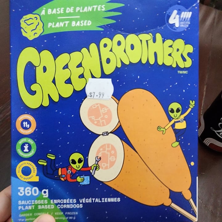 photo of Green Brothers Pogos Véganes shared by @veganelduderino on  01 Dec 2023 - review