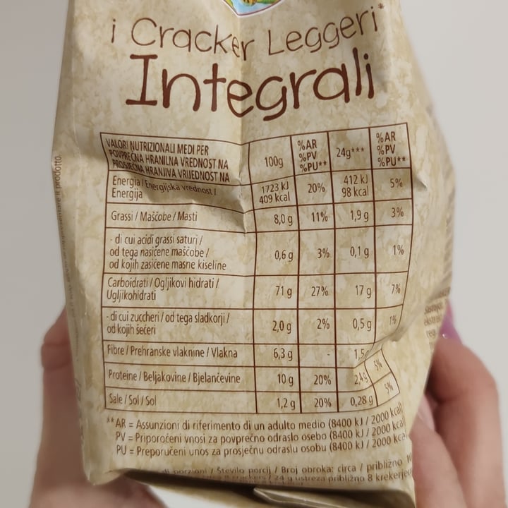 photo of Tre Mulini cracker leggeri integrali shared by @angelarusso on  21 Mar 2024 - review
