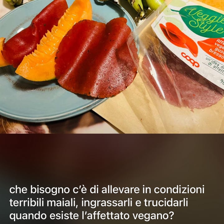 photo of Coop bresaola veggie style shared by @miba on  03 May 2024 - review