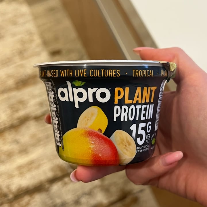 photo of Alpro plant protein yoghurt shared by @mikalayzy on  25 Mar 2024 - review