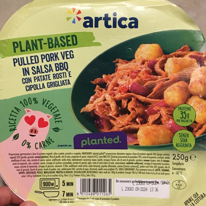 photo of Artica Pulled Pork Veg in Salsa Bbq shared by @lucciola on  01 Oct 2023 - review