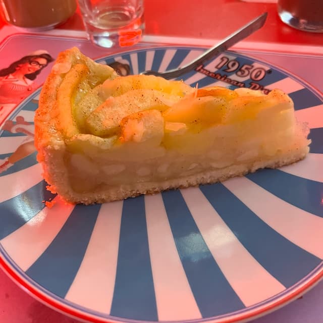 Photo of the dish “vegan apple pie”