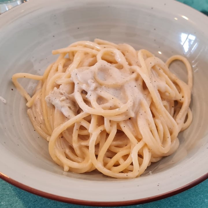 photo of La puntarella pazza Spaghetto Cacio E Pepe Con Limone E Pistacchio shared by @domizia on  02 Apr 2024 - review