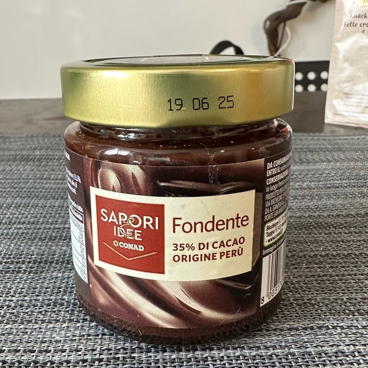 photo of Sapori Dintorni | Conad Crema spalmabile fondente shared by @chiararas92 on  17 May 2024 - review