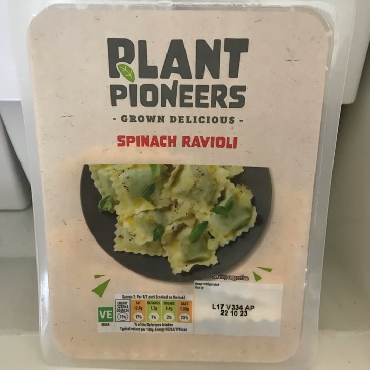 photo of Plant Pioneers Spinach Ravioli shared by @scottye on  10 Sep 2023 - review