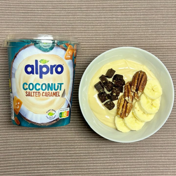 photo of Alpro absolut coconut salted caramel shared by @vanille on  13 Oct 2023 - review