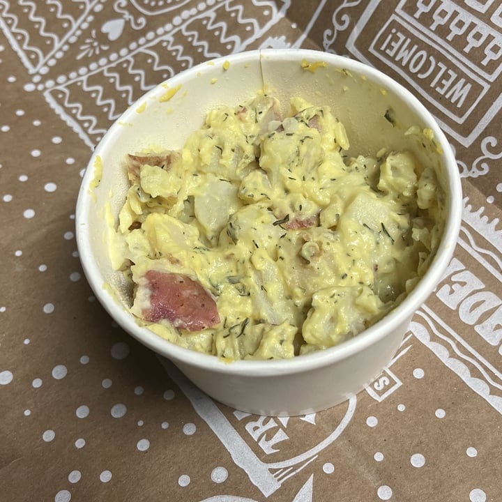 photo of Golden Dinosaurs Vegan Deli Potato Salad shared by @sheamber on  23 Dec 2023 - review