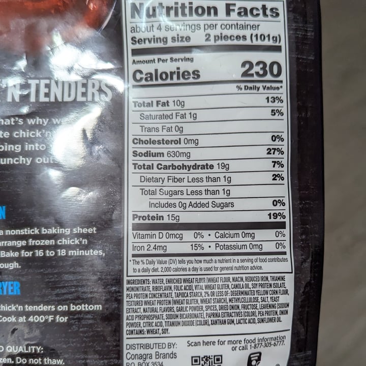 photo of Gardein The Ultimate chicken tenders shared by @tina360 on  15 Apr 2025 - review