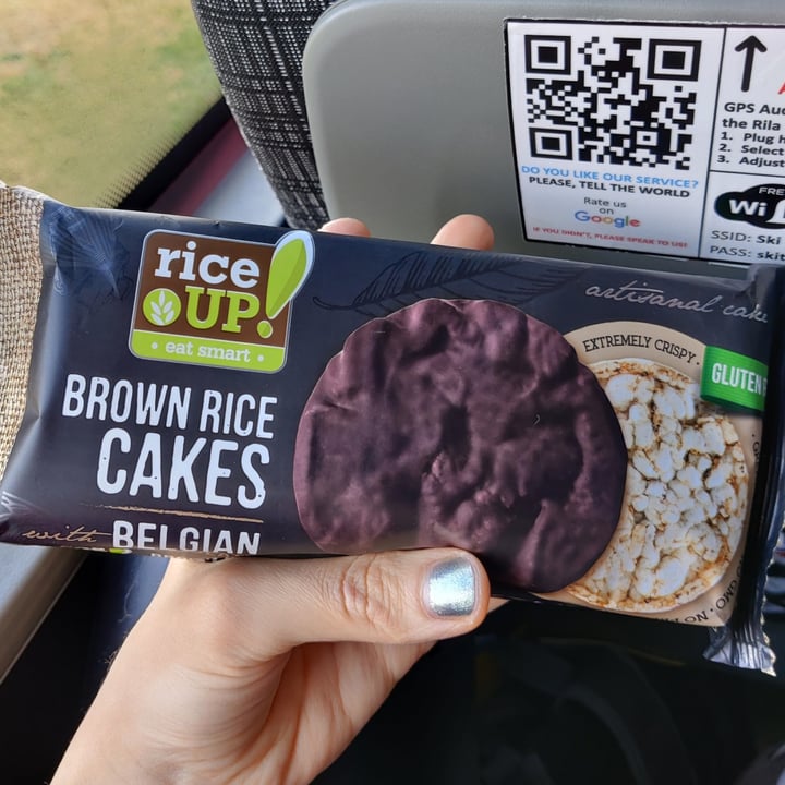 photo of Rice Up! Brown rice cakes with Belgian dark chocolate shared by @harubaba on  04 Jan 2024 - review