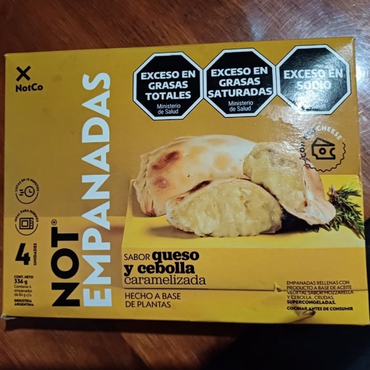 photo of Not Co Not Empanadas Queso y Cebolla Caramelizada shared by @abiretamales on  03 Oct 2024 - review