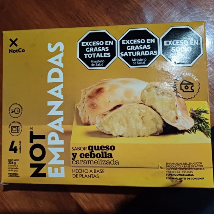 photo of Not Co Not Empanadas Queso y Cebolla Caramelizada shared by @abiretamales on  03 Oct 2024 - review