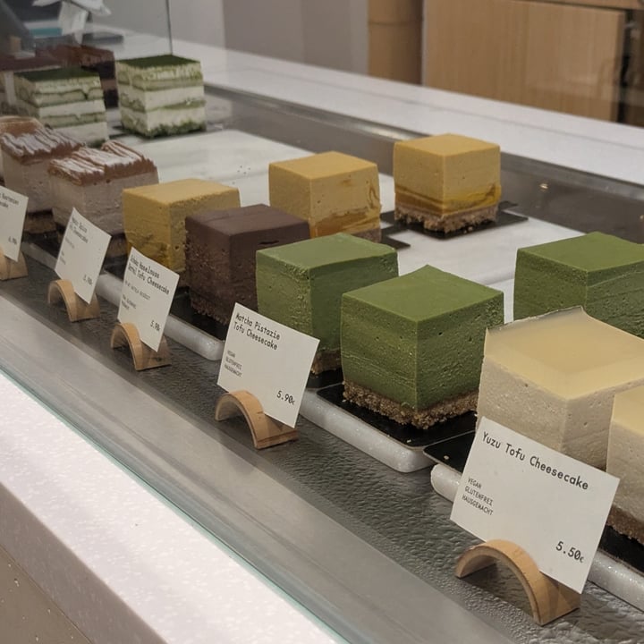 photo of Soi & Co. Plant-Based Cafe Matcha Pistachio Tofu Cheesecake shared by @omsohum on  06 Oct 2025 - review