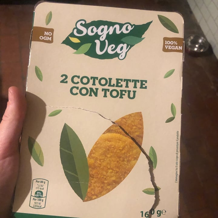 photo of Sogno veg Cotolette Tofu shared by @quiett on  17 Jan 2024 - review
