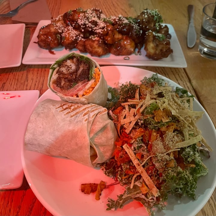 photo of Pure Kitchen Elgin Buffalo Cauliflower Wrap shared by @veganvivid on  17 Mar 2024 - review