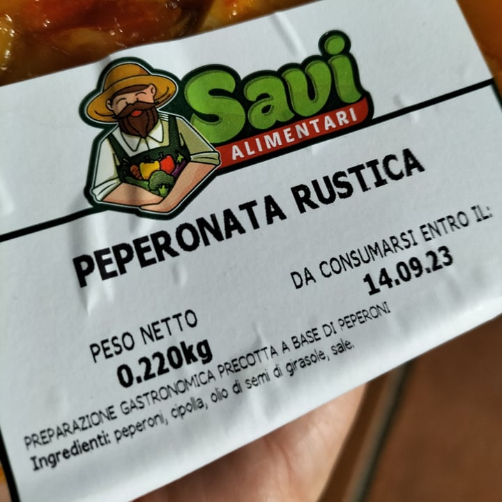 photo of Savi Alimentari Peperonata Rustica shared by @raffa70s70 on  17 Sep 2023 - review