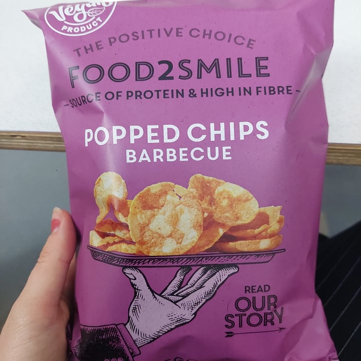 photo of Food2Smile Popped Chips Barbecue shared by @frendssnotfood on  26 Apr 2024 - review