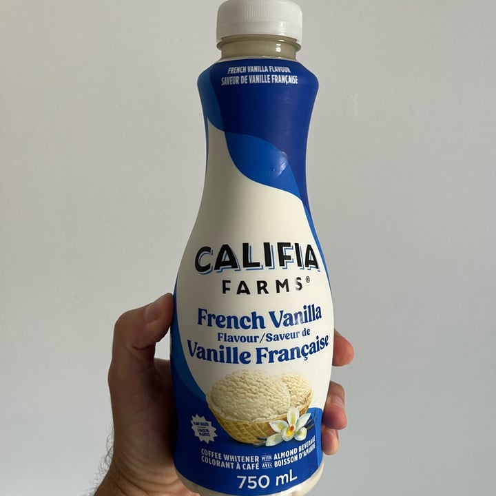photo of Califia Farms Coffee Whitener with Almond Beverage - French Vanilla Flavour shared by @louisg on  27 Sep 2025 - review