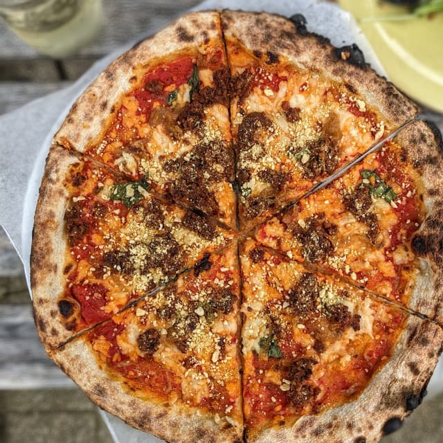 Photo of the dish “Meatball Pizza”