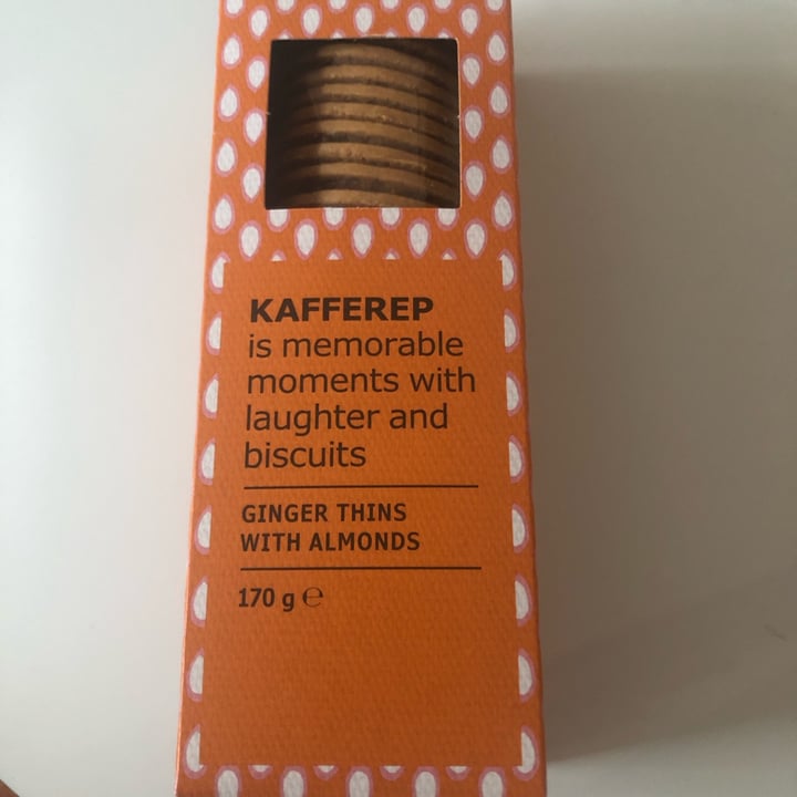 photo of Ikea Kafferep (Ginger Thins With Almonds) shared by @lisbethsalander on  12 Oct 2023 - review