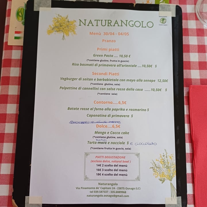 photo of Naturangolo di Alessandro Mandelli Polpette di cannellini con salsa rossa della casa shared by @miocillo0 on  03 May 2024 - review