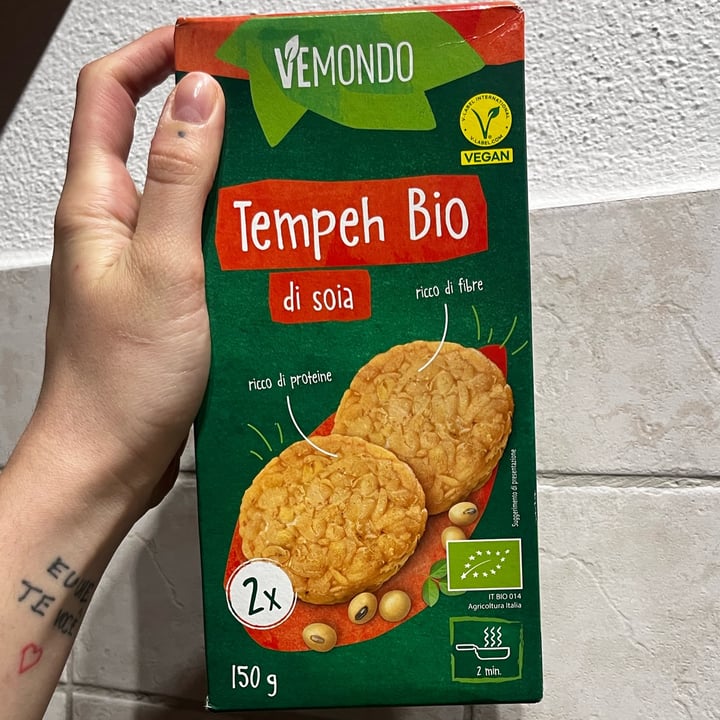 photo of Vemondo Bio Tempeh shared by @giuliettaveg on  30 Mar 2024 - review