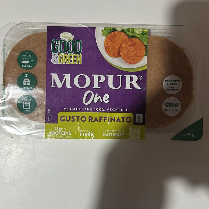 photo of Good & Green Mopur One • Medaglione 100% Vegetale • Gusto Saporito shared by @scacy on  05 Nov 2024 - review