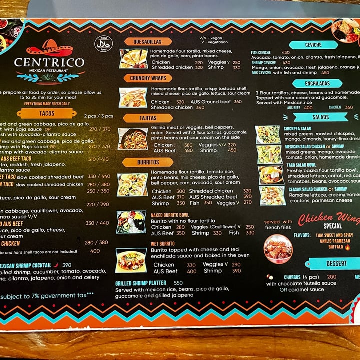 photo of Centrico Mexican Restaurant HALAL Fajitas with vegetables shared by @sianski on  06 Oct 2025 - review