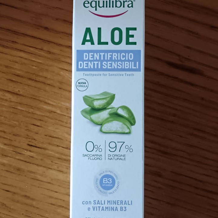 photo of Equilibra dentifricio denti sensibili shared by @nospecismo on  10 Mar 2025 - review