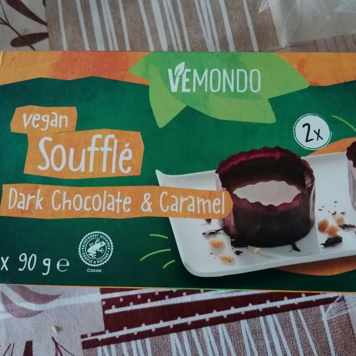 photo of Vemondo Vegan Soufflé Dark Chocolate & Caramel shared by @ritadjali on  19 Jan 2024 - review