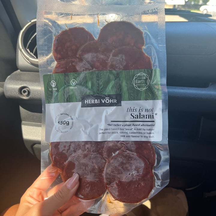 photo of HERBI VŌHR Salami shared by @jessamygraham on  25 Apr 2024 - review