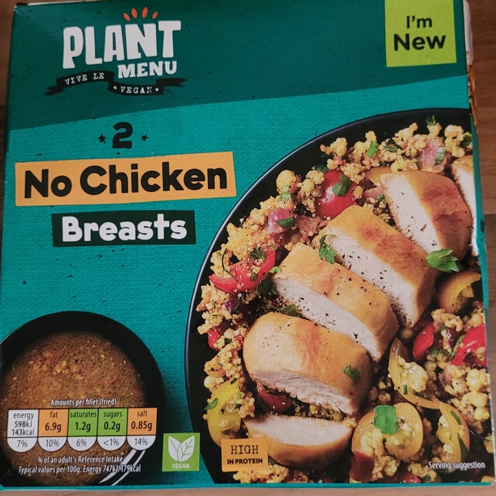 photo of Plant Menu 2 No Chicken Breasts shared by @beadercollie on  21 Aug 2024 - review