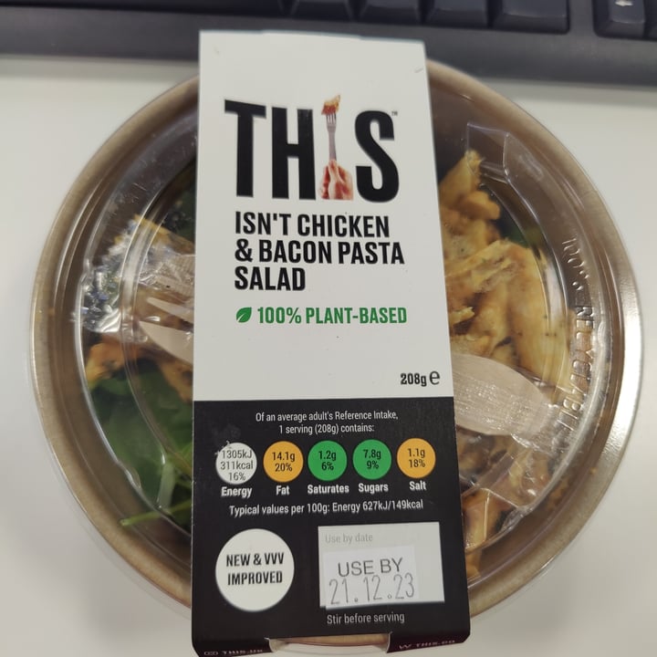 photo of THIS Chicken & Bacon Pasta Salad shared by @plumesworld on  21 Dec 2023 - review