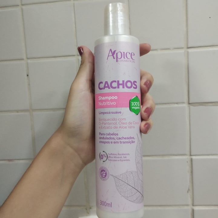 photo of Apice cosméticos shampoo nutritivo shared by @laismzanardi on  28 Dec 2024 - review