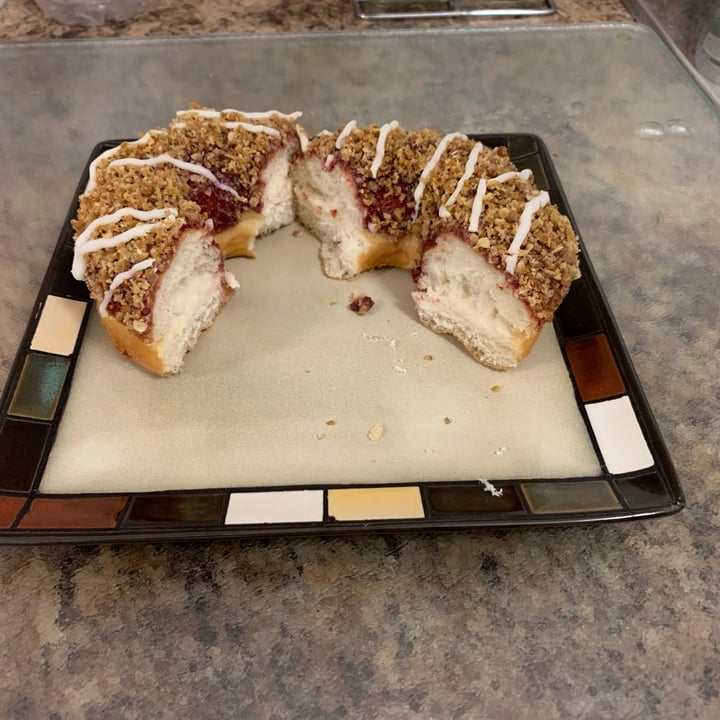 photo of Mmm Donuts • Café & Bakery Mixed Berry Crisp Donut shared by @louisg on  01 Nov 2023 - review