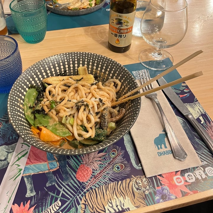 photo of Dhabbu - l'asiatico abura udon vegan shared by @pattini on  10 May 2024 - review