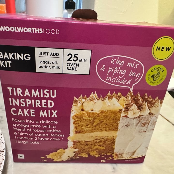 photo of Woolworths Food Tiramisu Inspired Cake shared by @securemonkey88 on  26 Dec 2024 - review