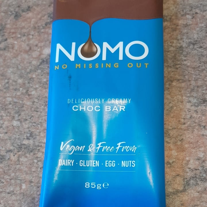 photo of Nomo Nomo Choc Bar..vegan shared by @marianavanwyk on  01 Apr 2024 - review