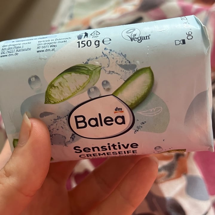 photo of Balea sensitive cremeseife mit Aloe Vera Extrakt shared by @annamiou on  07 May 2024 - review