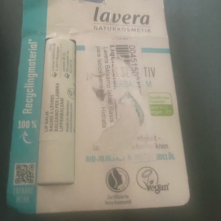 photo of Lavera Naturkosmetik Basis Sensitiv Lip Balm shared by @susana01 on  15 Apr 2024 - review