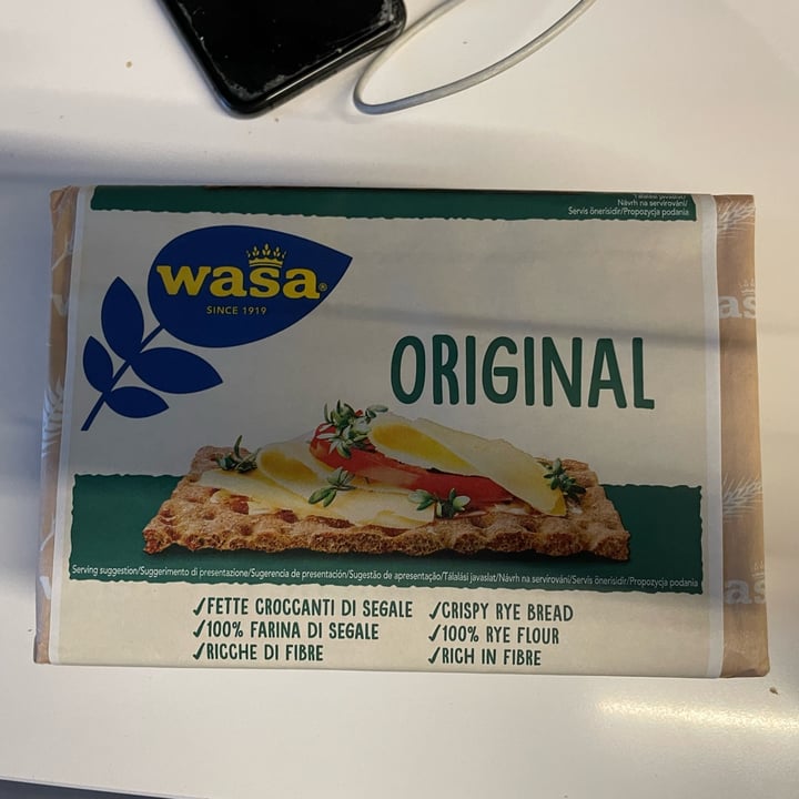 photo of Wasa crackers original shared by @robertopaolo on  06 Jan 2024 - review