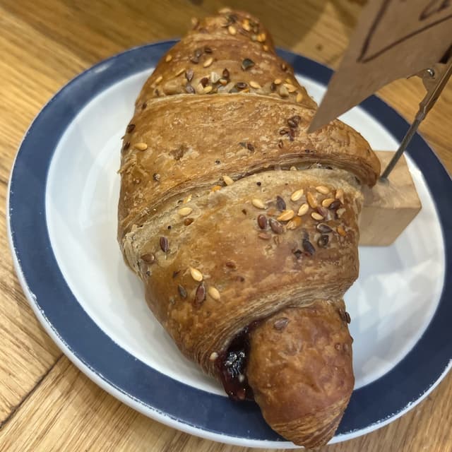 Photo of the dish “Blueberry Croissant”