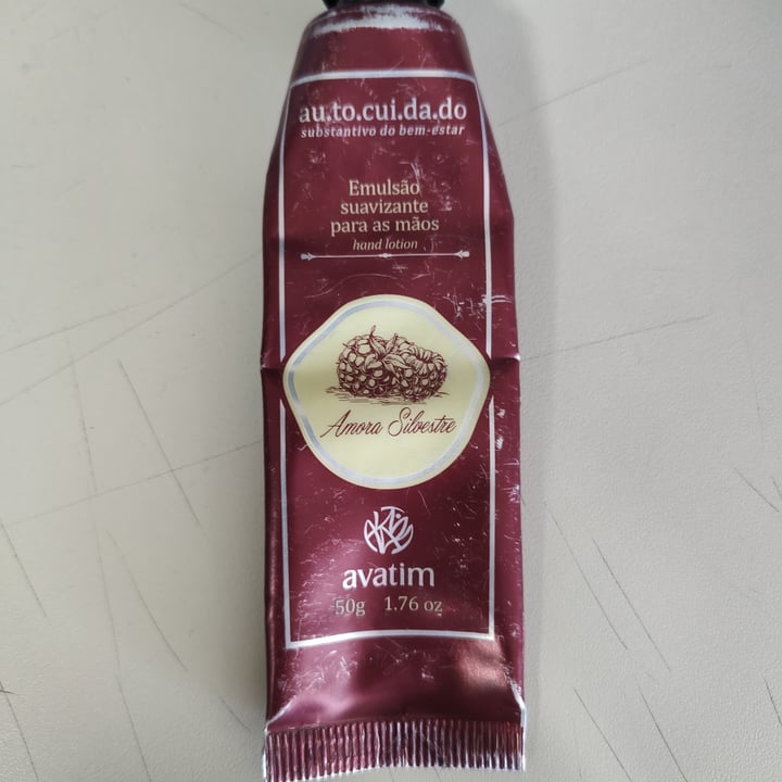 photo of Avatim Emulsão suavizante para as mãos Amora Silvestre shared by @vanessamaiolini on  14 Aug 2025 - review
