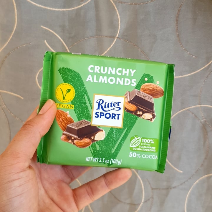 photo of Ritter Sport Crunchy Almonds shared by @viralata on  20 Sep 2023 - review