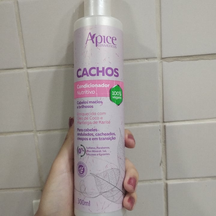 photo of Apice cosméticos Condicionador Nutritivo shared by @laismzanardi on  28 Dec 2024 - review