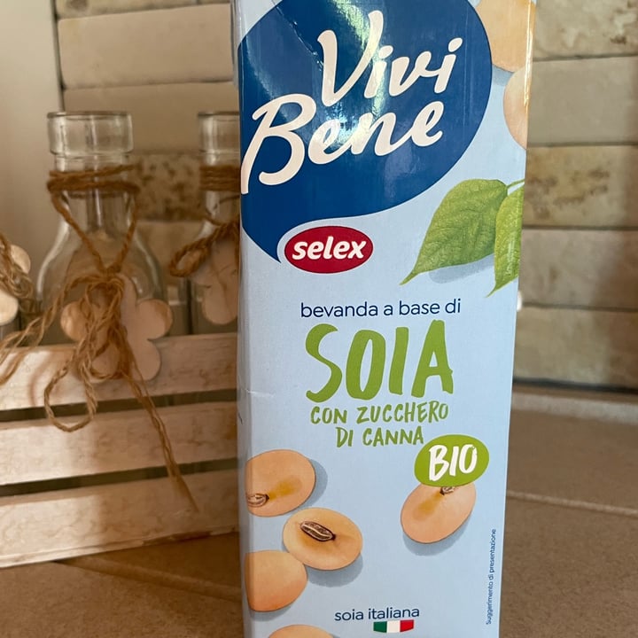photo of Vivi bene selex bevanda di soia con zucchero di canna (bio) shared by @leovega on  17 Aug 2023 - review