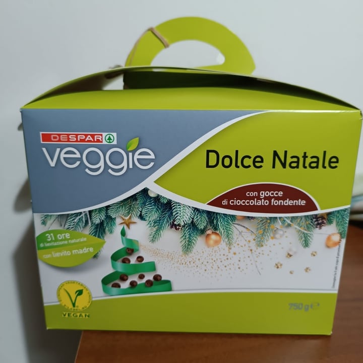 photo of Despar Veggie Dolce Natale con Gocce di Cioccolato Fondente shared by @matteoveg on  19 Nov 2023 - review