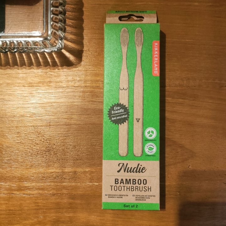 photo of Kikkerland Nudie Bamboo Toothbrush shared by @irene80 on  04 Mar 2024 - review